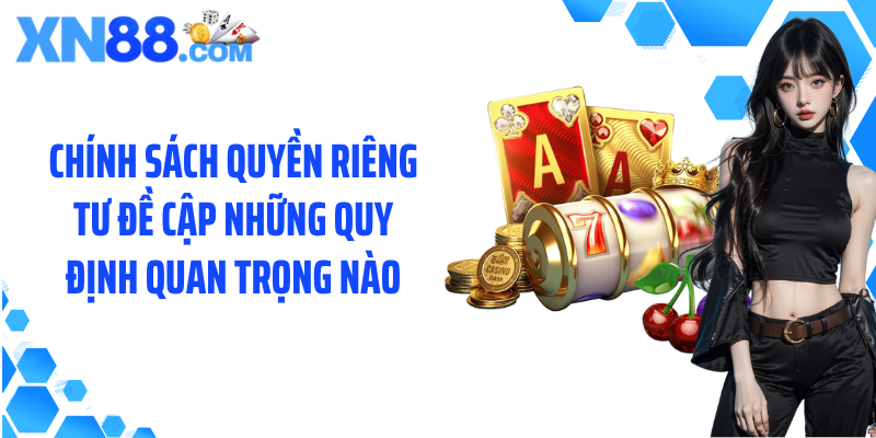 Chính sách quyền riêng tư đề cập những quy định quan trọng nào