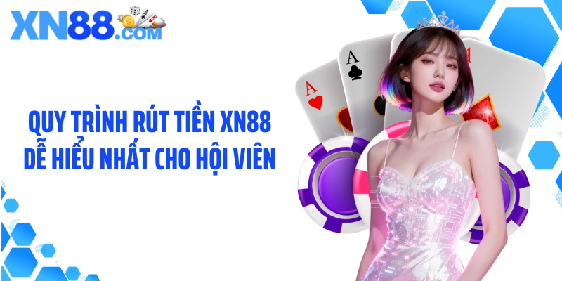 Quy trình rút tiền XN88 dễ hiểu nhất cho hội viên